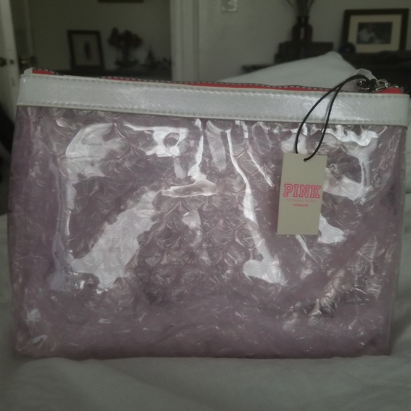 NWT VS PINK COSMETIC/ MAKE-UP BAG - Picture 2 of 2
